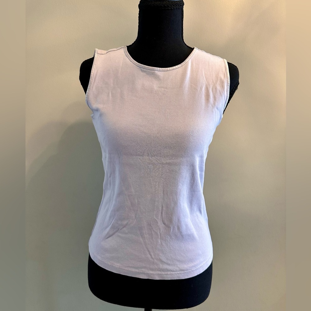 Women's Sleeveless Lilac Top